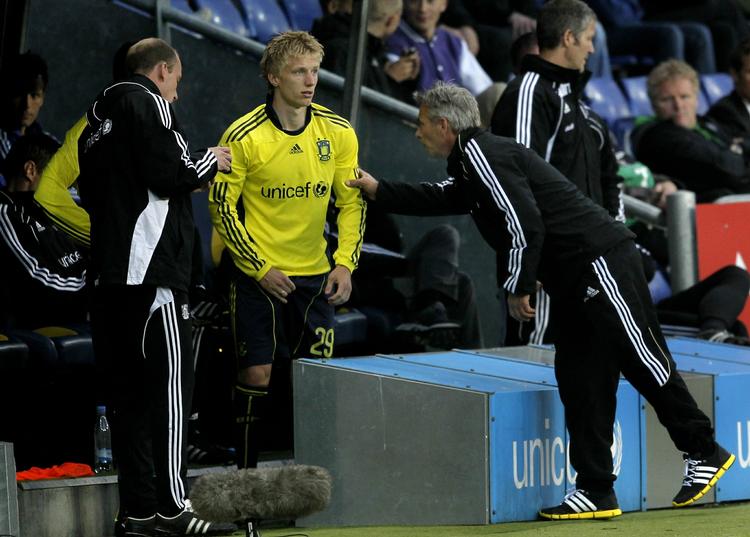 AFGANG. Selv om Henrik Jensen ikke længere kan hive fat i Daniel Wass, så er Brøndbys trup blevet forstærket i løbet af sommeren, mener træneren. 