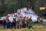Flystyrt. 44 døde da fly styrtede ned i det nordlige Rusland. 