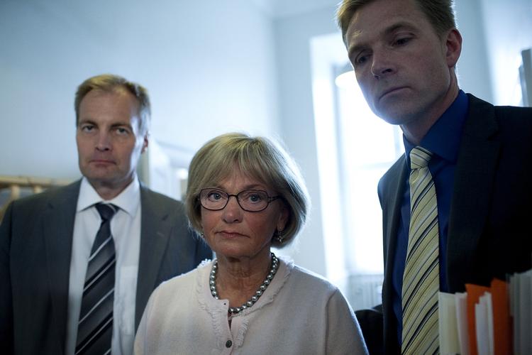 Sejrherre? Dansk Folkeparti og gruppeformand Kristian Thulesen Dahl til højre i billedet har vundet det slag om deres vælgeres gunst, efter at de indgik tilbagetrækningsreformen og sagde ja til forringelser af efterlønnen. Det vurderer valgforsker på baggrund af ny meningsmåling fra Megafon. 