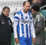 næsestyver. Da Atle Roar Håland i 2010 mødte AGF brækkede han næsen, men nordmanden spillede igen kort efter med en ansigtsmaske. 