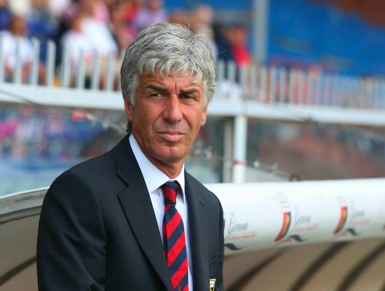 inter-træner. Gian Piero Gasperini havde i begyndelsen succes som træner hos Genoa, men blev fyret sidste år. 