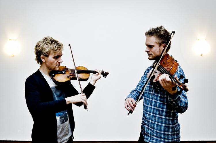 Talent. Rune Tonsgaard (til venstre) leverede en medrivende fortolkning af Vivaldis 'Vinter'-sats. 