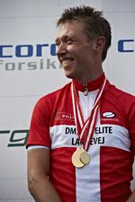 mesteren. Som den første siden 1953 har Nicki Sørensen vundet DM-guld på landevej fire gange. 