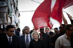 Førstehåndsindtryk. Flere danske toppolitikere - deriblandt Lene Espersen - besøgte Libyen i sidste uge for at mødes med oprørernes ledere. 
