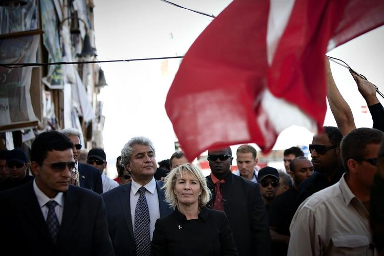 Førstehåndsindtryk. Flere danske toppolitikere - deriblandt Lene Espersen - besøgte Libyen i sidste uge for at mødes med oprørernes ledere. 