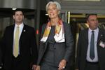 AFLØSER. Strauss-Kahns afløser er på plads, oplyser Den Internationale Valutafond. Christine Lagarde er den første kvindelige chef for fonden. 