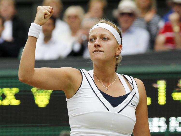 finalist. Som den første tjekkiske kvinde siden 1998 er Petra Kvitova i en Wimbledonfinale. 