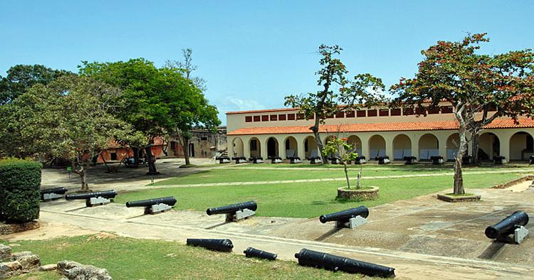 BEVARINGSVÆRDIGT. Fort Jesus i den kenyanske by, Mombasa, er netop kommet UNESCO's verdensarvsliste. 