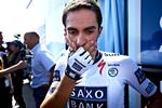 Nedtur. Alberto Contador og Saxo Bank-Sungard starter som første mandskab på søndagens hodkørsel. 