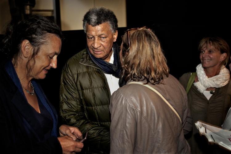 Surt. Abdullah Ibrahim efter den aflyste koncert I Pressen 2. juli 2011. 
