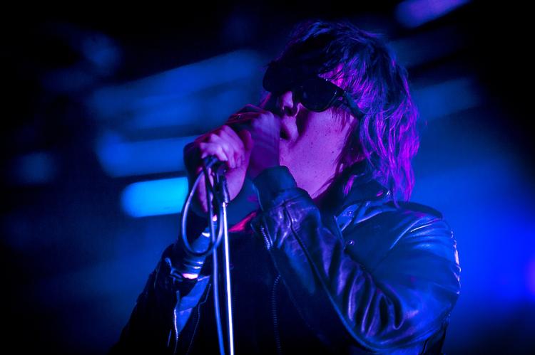 Overskud. Julian Casablancas stod veloplagt i front for The Strokes lørdag aften. 