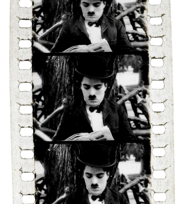 Chaplin-fund. Ingen er rigtig interesseret i ny Chaplin-film. Foto: Fra filmen 'Charlie Chaplin in Zepped'. 
