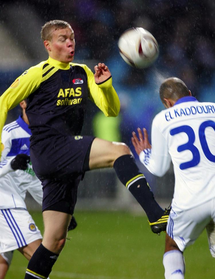 Brandvarm. Kolbeinn Sigthórsson (t.v.) har skrevet en fireårig aftale med Ajax. 