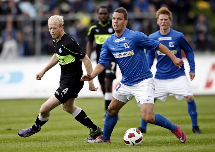 Nedrykning? Kim Aabech og Lyngby skal måske en tur ned i 1. division. 