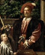 skade. 'Portræt af Lorenzo Cybo' (1523) af Parmigianino er et af de værker på States Museum for Kunst, der har taget skade. 