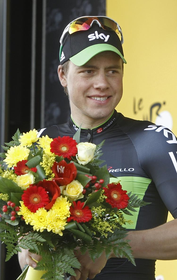 Vinder. »Min form er god, og jeg er glad for, at det lykkedes«, siger Evald Boasson Hagen. 