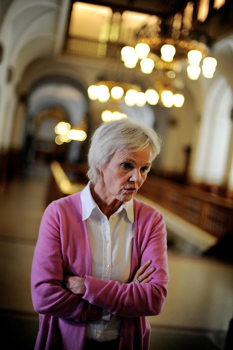 Dømt. Karen Jespersen er i landsretten blevet dømt for injurier ved at have sagt, at tidligere talsmand for Muslimernes Fællesråd gik ind for stening. 