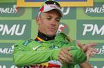 Luksushjælper. Den grønne trøje, Philippe Gilbert, er kommet på kant med holdkammeraten André Greipel. 
