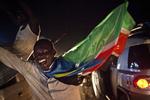 JUBEL. Sydsunanesere fester i hovedstaden Juba over deres nations fødsel. 