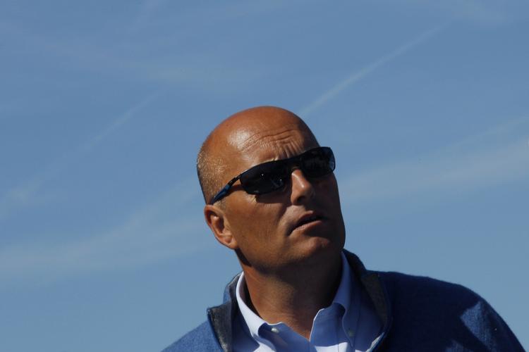 TILFREDS. Bjarne Riis var en glad mand efter dagens etape. 