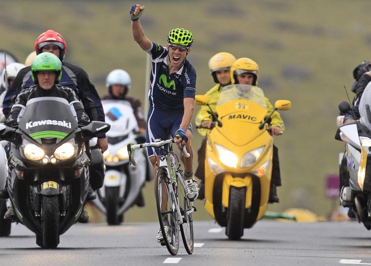 SEJRHERRE. Rui Costa vandt i dag sin første etapesejr i Tour de France nongensinde. 