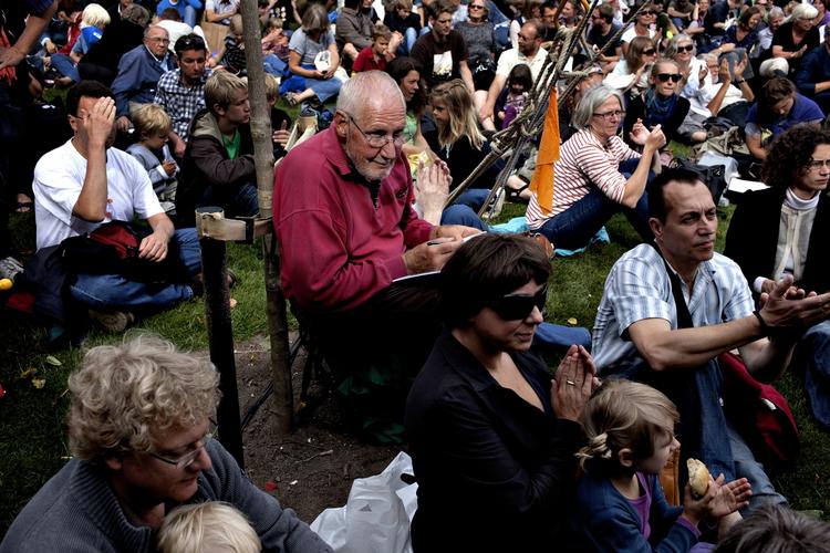 Slut. Jazzfestivalens 10 dage kan betragtes som selve livet og i morgen føler man sig som pensioneret. 