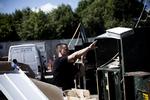 Storskrald. Genbrugsstationerne i Københavnsområdet har siden sidste lørdag haft dobbelt så travlt som normalt på grund af det voldsomme skybrud. 