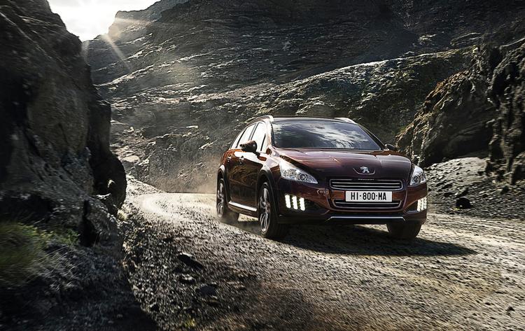 Skovtur. Der er lidt firehjulstrækker over Peugeot RXH. Foto:  Peugeot 
