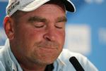 Tilbage. Thomas Bjørn fører i øjeblikket majorturneringen British Open. 