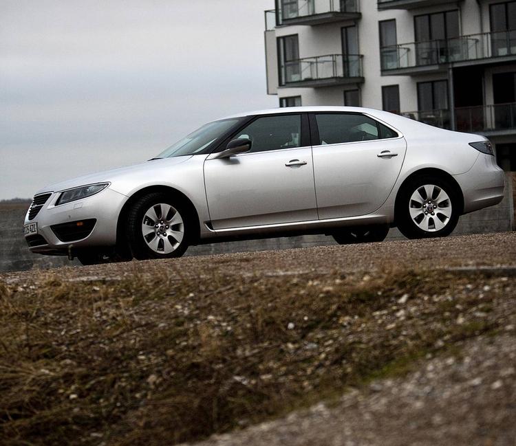 Usikkerhed. Det er umuligt at vide, hvordan fremtiden for Saab vil arte sig. Derfor er leasingselskabet Fleggaard tilbageholdende med at tage f.eks. Saab 9-5 ind i flåden. 