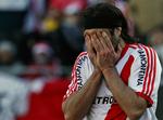 helt/skurk. Pavone bragte River Plate foran 1-0 i skæbnekampen mod Belgrano, men brændte efterfølgede et straffespark - og så var det ned i den næstbedste række. 