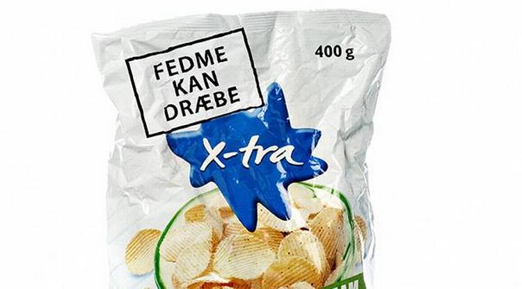 Advarsler. Skal vi have advarsler på produkter for usunde varer? Illustration: Rune Pedersen 