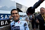 OPTIMIST. Alberto Contador er fortrøstningsfuld forud for morgendagens etape. 