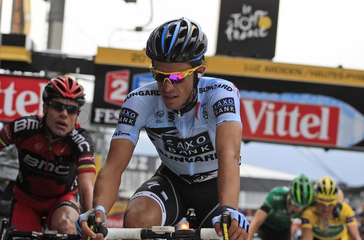 Presset. Med omkring to minutter til sine største konkurrenter, så skal Alberto Contador angribe på dagens etape, hvis Tour-sejren stadig skal være inden for hans rækkevidde. 