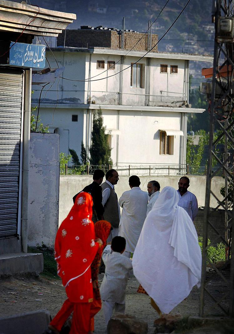 Attraktion. Osama bin Ladens sidste skjulested i et hus i den pakistanske by Abbottabad er blevet en turistmagnet for især pakistanere og kinesere. 