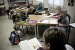 Skolelukninger. 82 folkeskoler lukker til sommer. Dette billede er fra Sønderup Friskole, som blev grundlagt i 2010, da den lokale folkeskole blev nedlagt. 