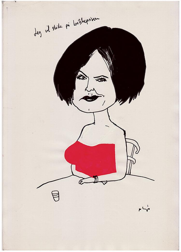 Gnist. »Det er modstanden, der har tændt mig, ikke forestillingen om det gode samfund«, siger Leonora Christina Skov. Tegning: Philip Ytournel. 