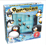 LOGIK. Pingvinerne i Pinguins on Ice skal passes ind på pladen, men samtidig så de står rigtigt i forhold til en medfølgende hæfte med 60 gåder i fire forskellige sværhedsgrader. Meget logikkrævende og suveræn finish. 