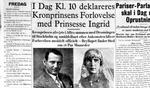 Sensationen. Forsidehistorien, som Politiken havde skaffet sig på ikke helt stueren maner. 