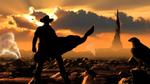 Øv. Stephen King låner angiveligt fra flere af sine tidligere bøger samt gamle film til sin blandingsgenre i 'The Dark Tower', som burde kunne trække fans af Harry Potter- eller Ringenes Herre-serierne i biografen i stor stil. Men det bliver ikke snart. Faktisk bliver det muligvis slet ikke. 