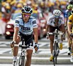 SUCCESMISSION. I går lykkedes det Alterbo Contador at hente omkring et minut på brødrene Schleck. 
