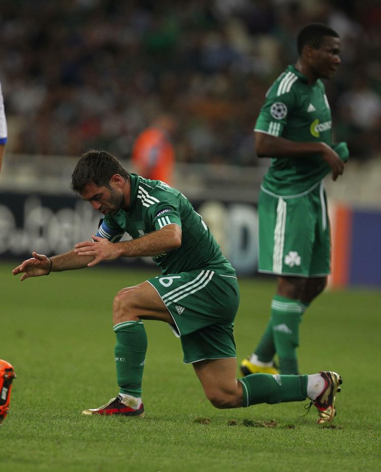 Frustration. Græske Panathinaikos gæster på onsdag OB. Mangel på mål kan blive afgørende for udfaldet af kampen 