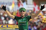 Stjerneskud. Den 24-årige franskmand Pierre Rolland var efter holdkaptajnen Thomas Voecklers sammenbrud tidligere på etape fri til at køre sin egen chance. 