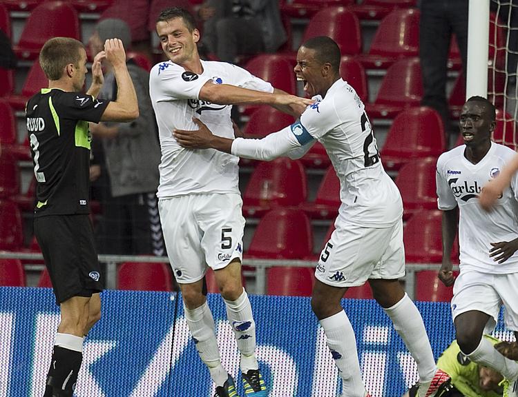 uafgjort. Mathias 'Zanka' Jørgensen er skuffet efter 2-2-kampen mod OB. 