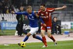 Fight.  Superligasøndagen bød på kulde, regn og en enkelt scoring af SønderjyskE, da de mødte Lyngby på udebane. 