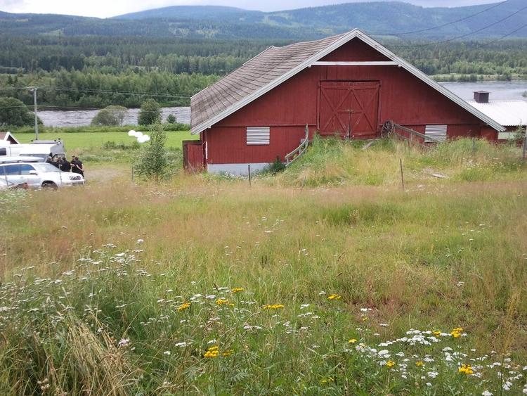 Idyl. Anders Breiviks hus ligger i landlige omgivelser lige ud til en stor sø. Naboerne så ikke meget til den terrorsigtede nordmand. 