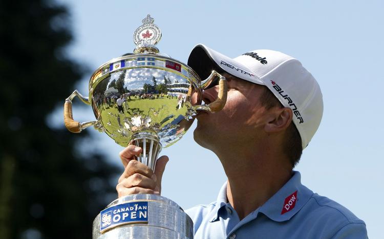 fyringseffekt? Sean O'Hair vandt Canadian Open efter omspil med Kris Blanks. 