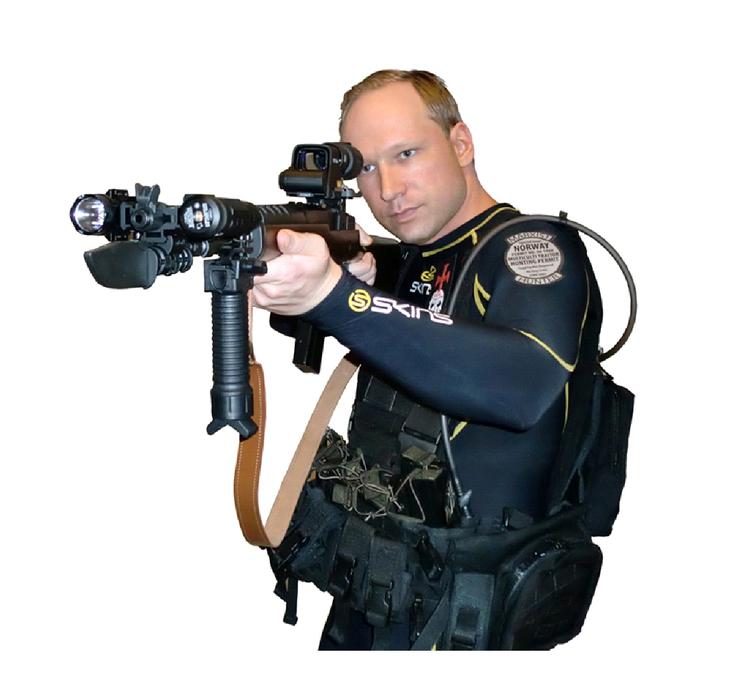 Våbenfør. Anders Breivik gjorde grundige forberedelser før sine angreb, men måtte også søge hjælp på internettet. 
