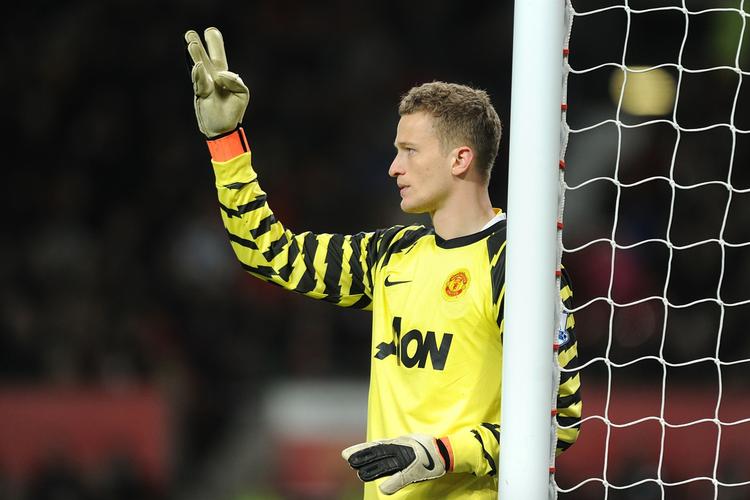 konkurrence. Anders Lindegaard er blevet rost af manager Alex Ferguson i Manchester United. Men klubben har købt David De Gea som forventet førstemålmand. 