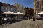 Pensionistparadis. Malmø er danske pensionisters foretrukne by, når de flytter til udlandet. Her er det Lilla Torg i Malmø. 